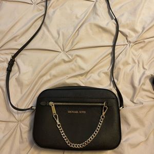 Black with chains Michael Kors Crossbody